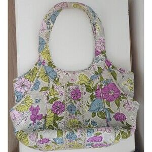 Vera Bradley Sophie Handbag Watercolor 15"L x 5"W x 9.5" Deep.